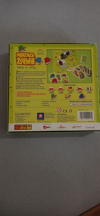 Pędzące żółwie - gra planszowa