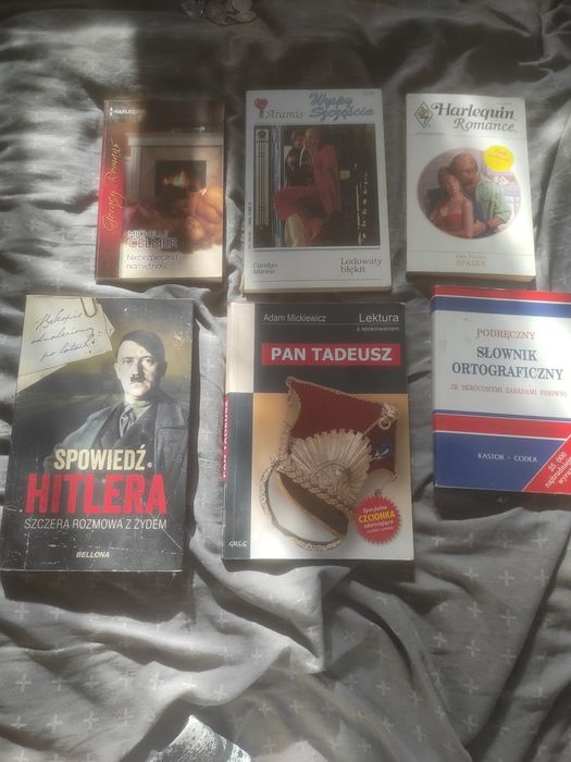 książki różnego rodzaju