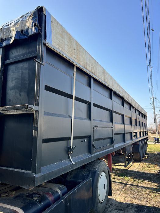 Полупчеп зерновоз, напівпричеп