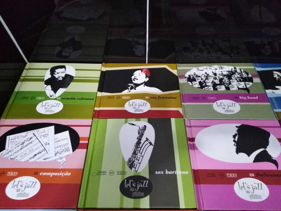 Cds com Livro colecção "Let's Jazz" em Publico 31 Cds (Completa).