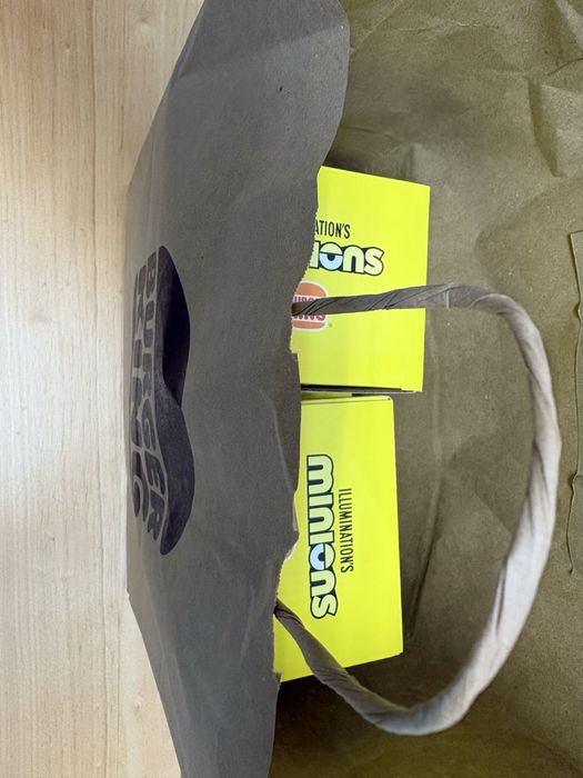 4 Caneca Minions Burger King novas embaladas - coleção completa