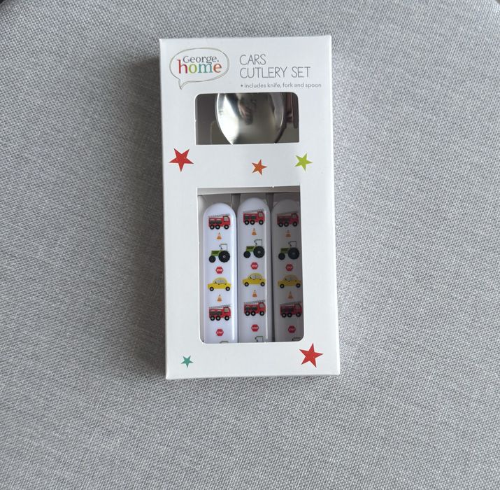 Набір ложка виделка пепа frozen cars spider man princess George