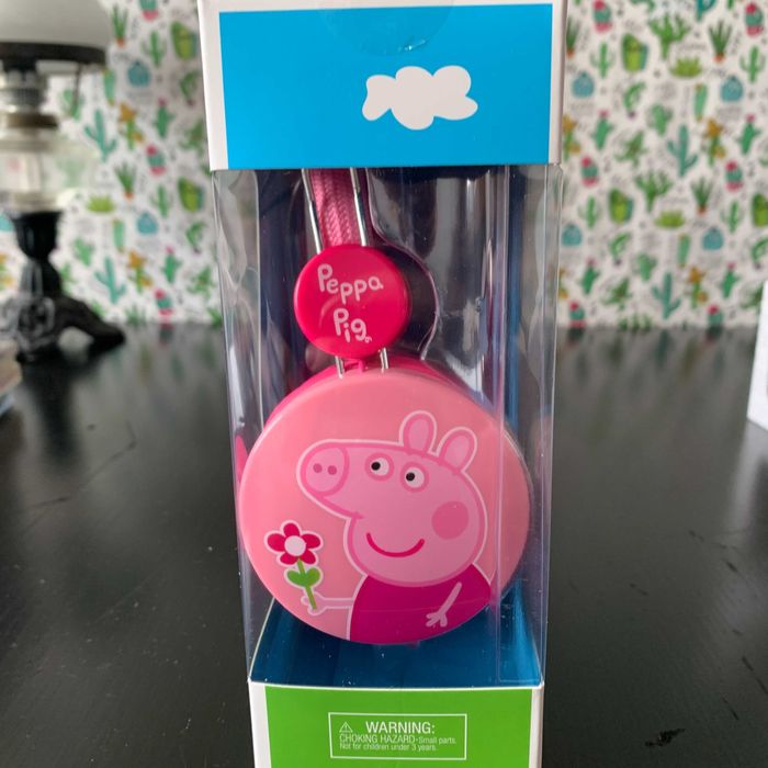 Навушники OTL Peppa Pig Pink Kids для дитини 3-7 років. Нові