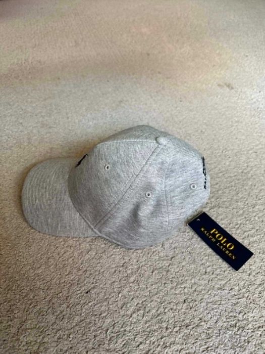 Czapka Polo Ralph Lauren 5 Panel Modern Sport Cap – Grey Heather – NOWA z metkami