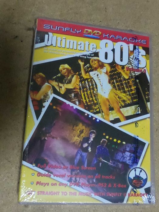 DVD Sunfly Karaoke Ultimate 80´s Volume 3