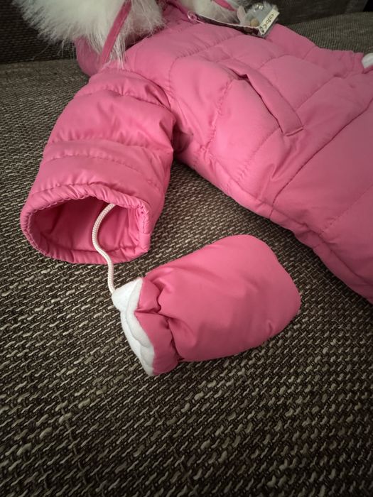 Зимовий комбінезон для дівчинки 62-68 розмір