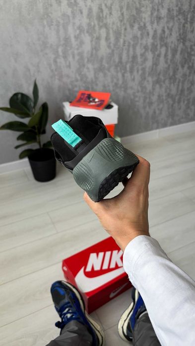 Кросівки Nike Ava Rover Blue Black Sage | кроси Найк Ава Ровер хакі кольору текстиль