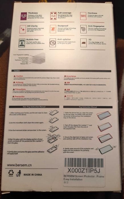 Szkło ochronne do Samsung galaxy S9