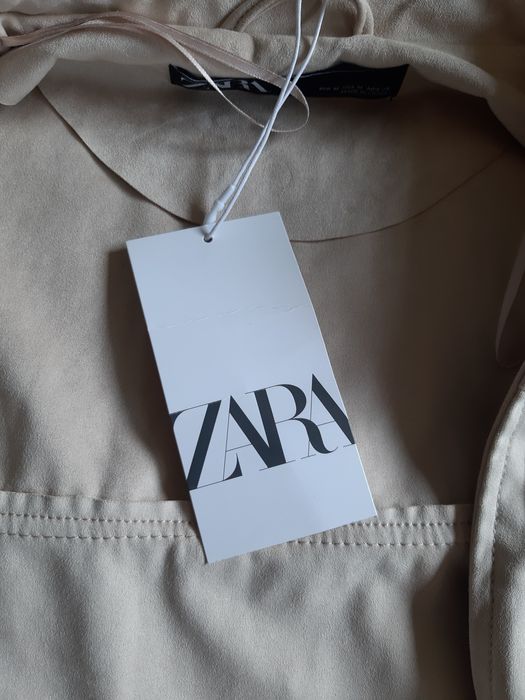 Zara frędzle kurtka lato kowbojka wesele młoda kolekcja boho kowbojka