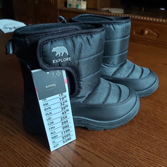 Nowe Buty zimowe śniegowce rozmiar 31