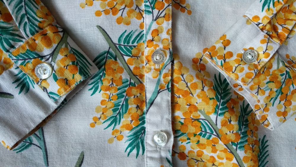 Рубашка Cath Kidston мимоза лен S р 10