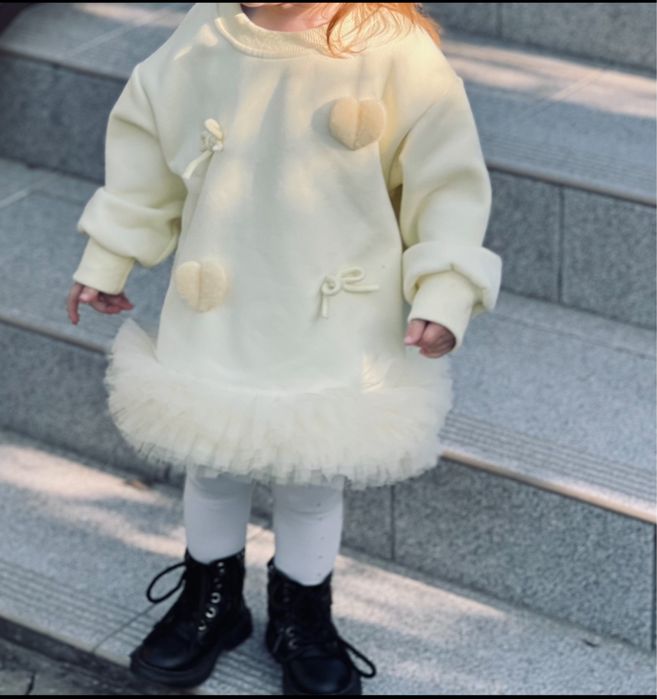 Стильна жовта сукня для дівчинки
