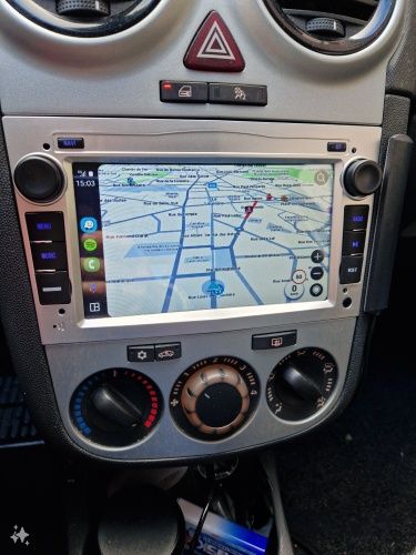 Rádio Android Opel Astra Corsa CD Zafira Vivaro Carplay GPS wifi 2/32G
