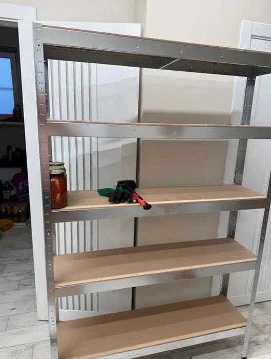 Металевий стелаж в гараж металеві стелажі на склад, стеллажи в магазин металлический стеллаж в подвал,