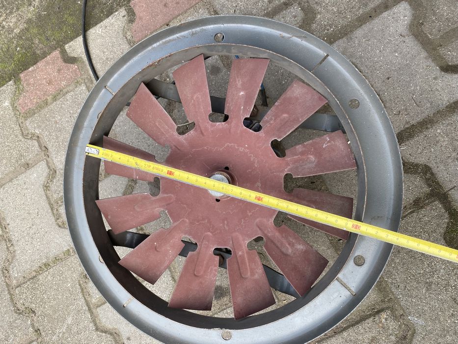 Wentylator ścienny jednofazowy