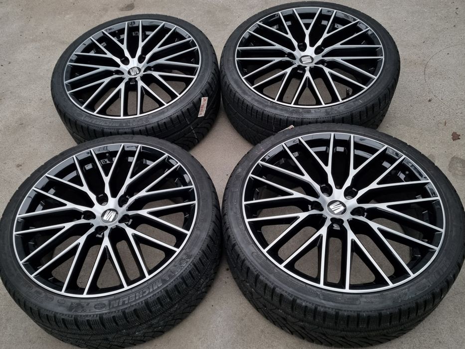 Koła Zimowe Alu 19" Seat Leon III IV II Cupra Leon 5x112 Oryginalne
