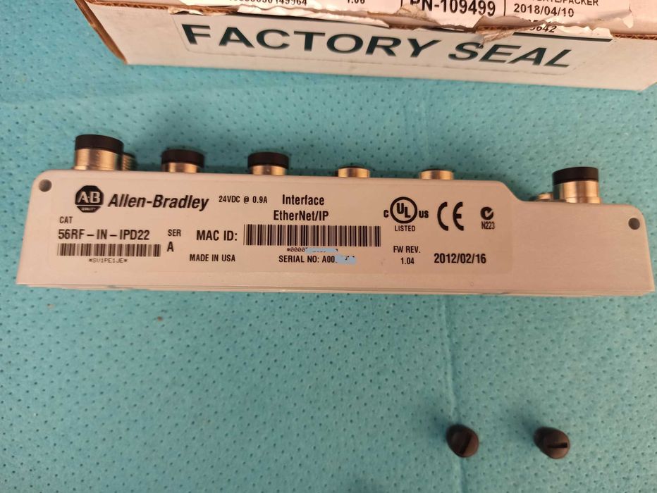 Радіочастотна ідентифікація (RFID) блок EtherNet 56RF-IN-IPD22A