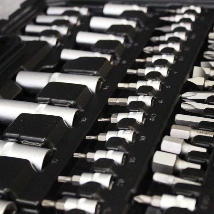 Roquete 94 peças imperial ou métrico ferramentas kit conjunto