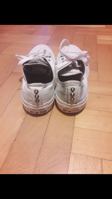 Oryginalne trampki Adidas i Converse 36 białe i czarne
