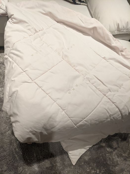 conjunto para berço/texteis menina rosa