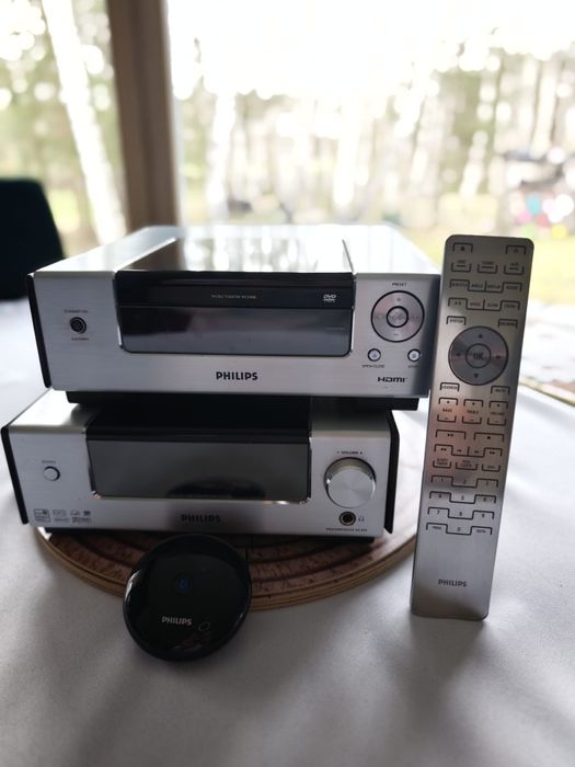 Philips MCD908 - Legendarny wzmacniacz lampowy + Pilot + Bluetooth