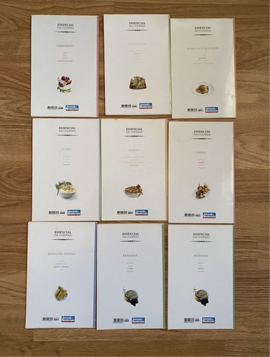 Mini-Livros "Essencial da Cozinha"