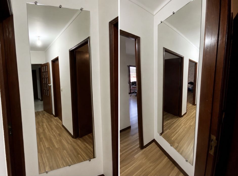 Espelho grande 2m x 80cm – 5mm com aresta