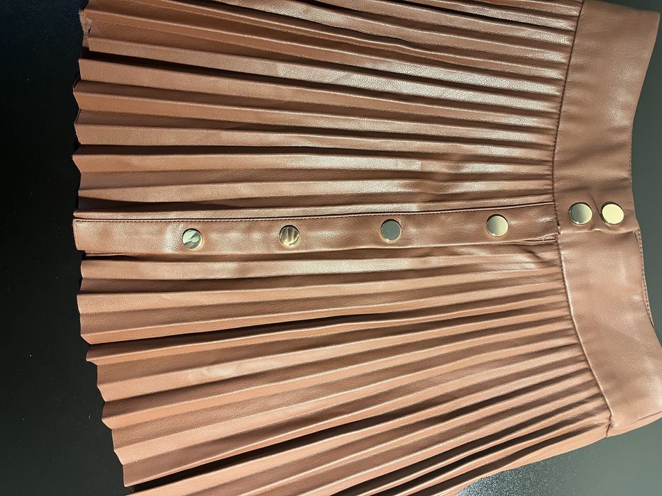 Spódnica skórzana damska XS