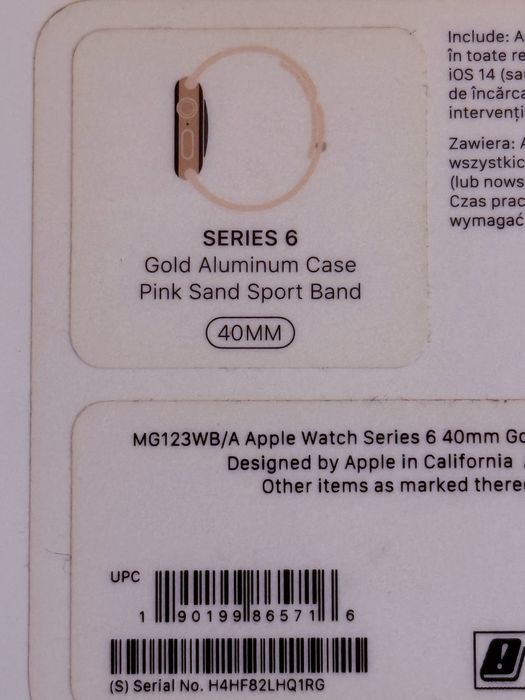 Apple Watch  series 6 _40mm