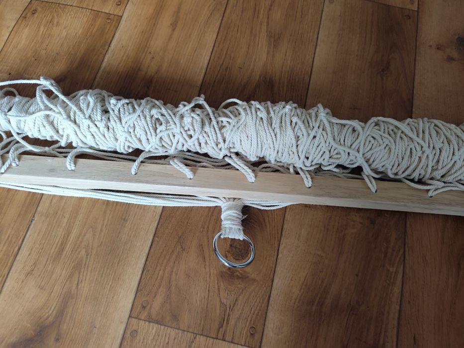 Hamak pleciony stan nowy