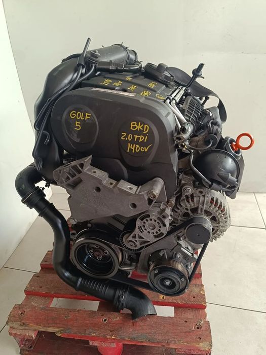 Motor golf 5 2.0TDI 140cv BKD - JPJ caixa 6 velocidades DSG letra C