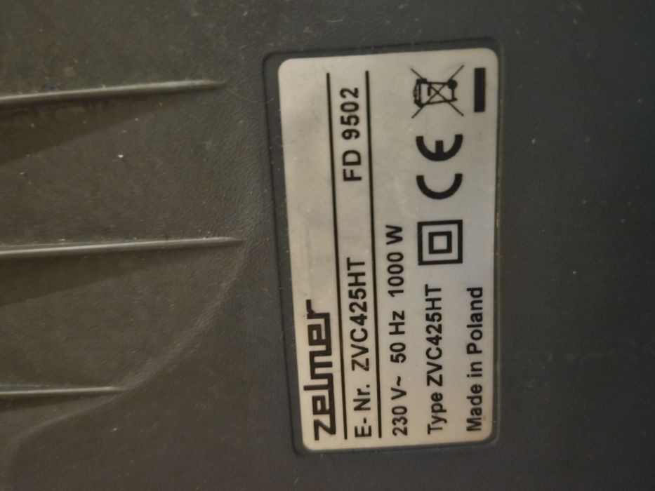 Zestaw Orginalne Koncówki do odkurzacza Zelmer