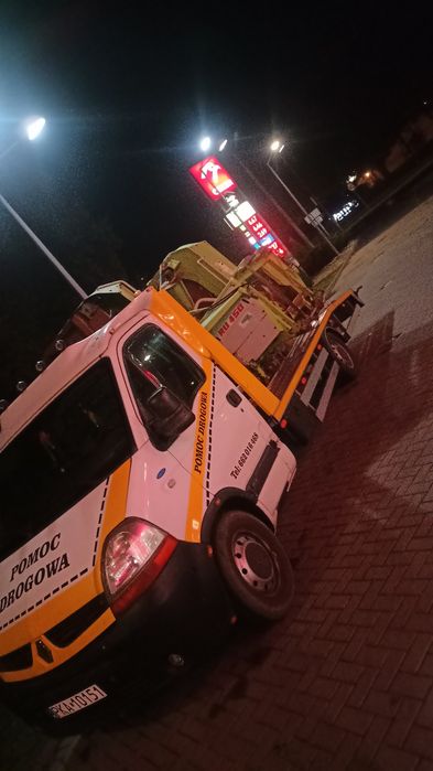 AUTOLAWETA LAWETA KALISZ TRANSPORT 25t pomoc drogowa holowanie przewó