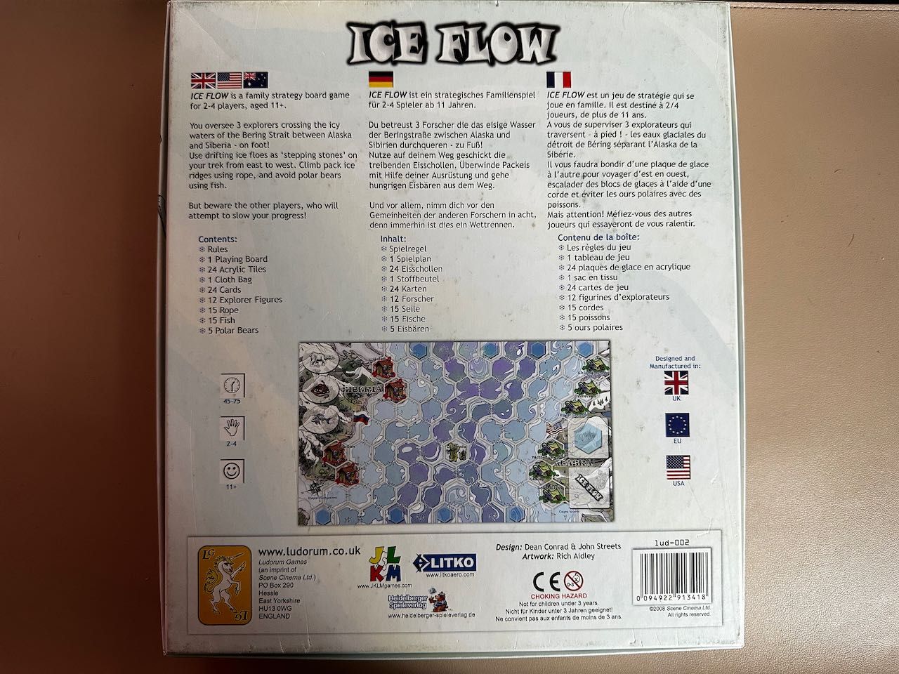 Ice Flow, Board Game