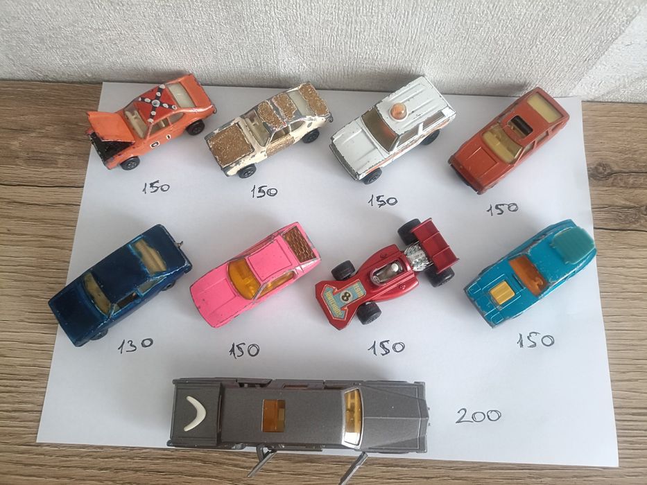 Вінтажні matchbox lesney 1/64
130
Стан і ціна на фото
Дивіться інші о