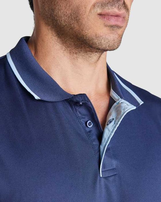 Polo para Padel Azul
