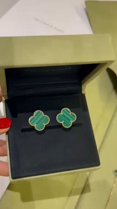 Серьги Van Cleef