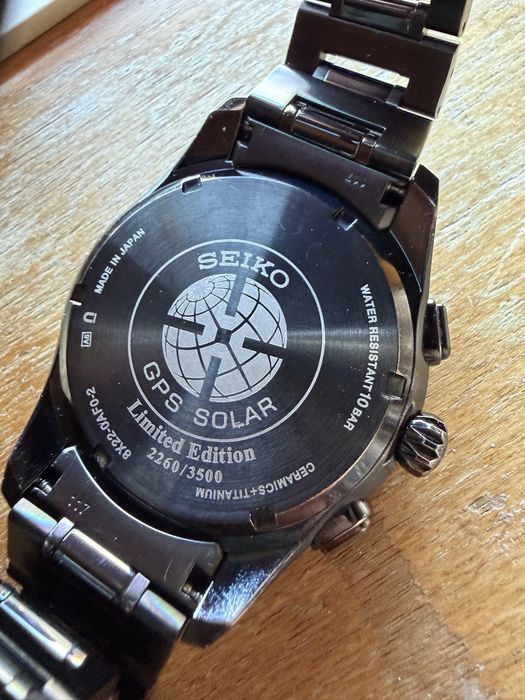 Seiko astron edicao limitada