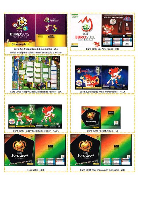 Cadernetas vazias futebol ver descrição Panini Topps e outras 2/3
