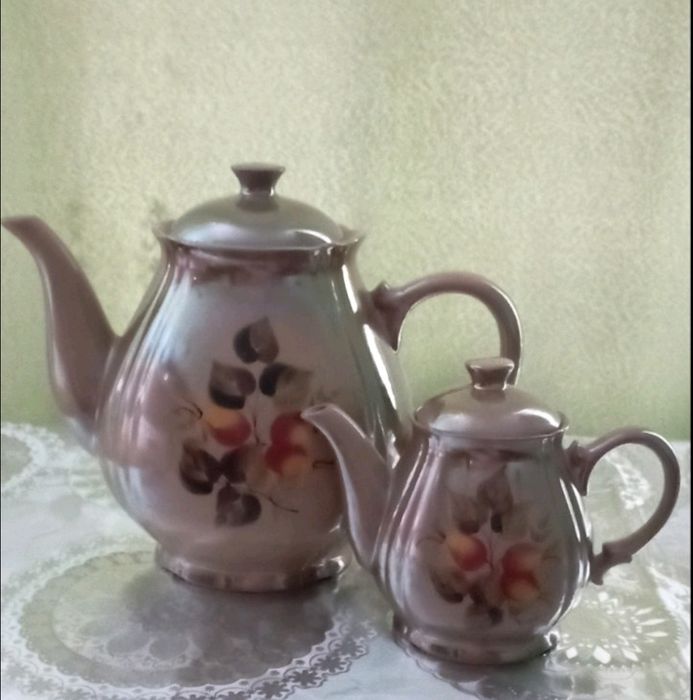 Чайники керамічні, ручний розпис, 1 сорт
            Нове
     Ц