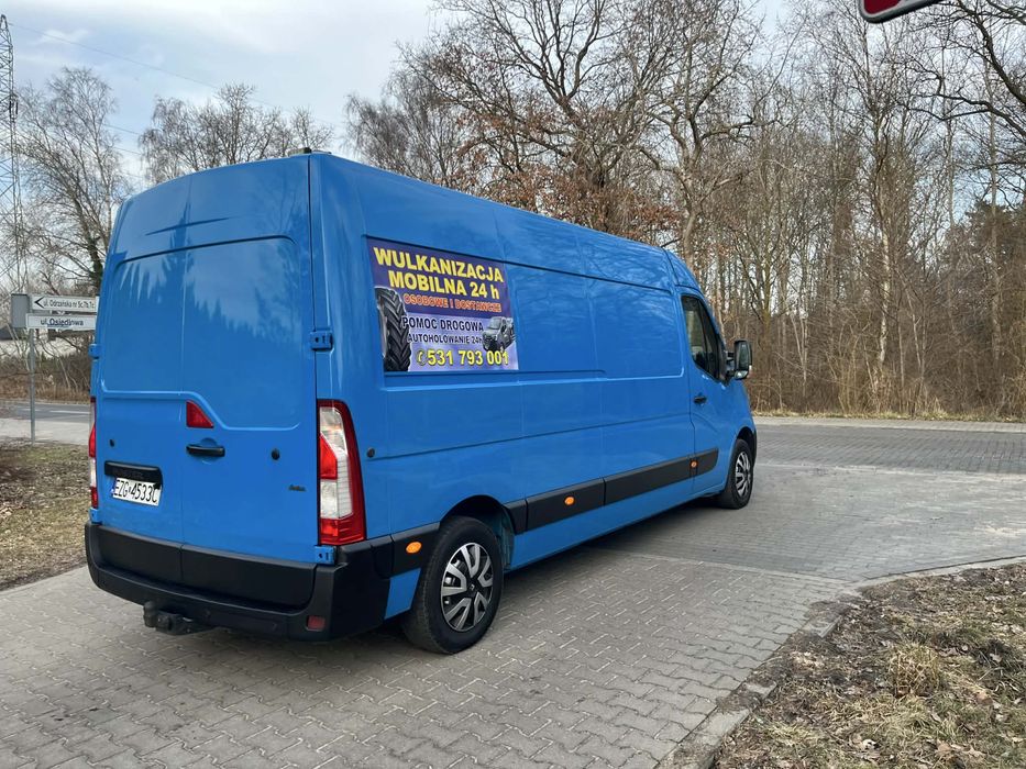REZERWACJA - Mobilna Wulkanizacja Renault Master 2.3Dci 125 L3H2  Mobilny Serwis