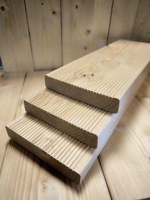 Deska tarasowa modrzew kanadyjski 27x143mm import