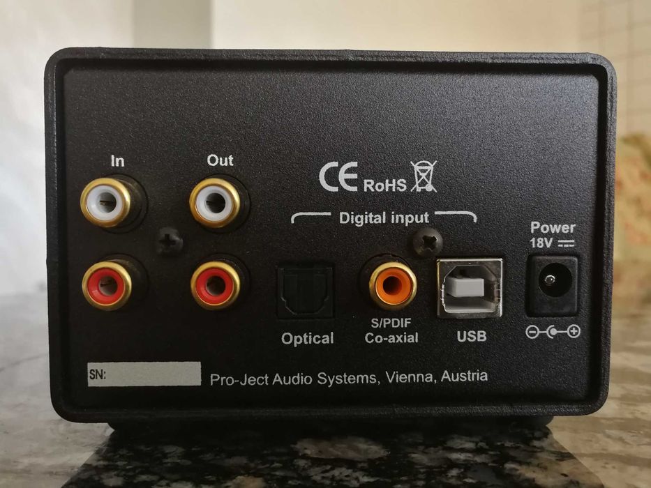 Pro-Ject Head Box DS цап + усилитель для наушников, Burr Brown 1792.