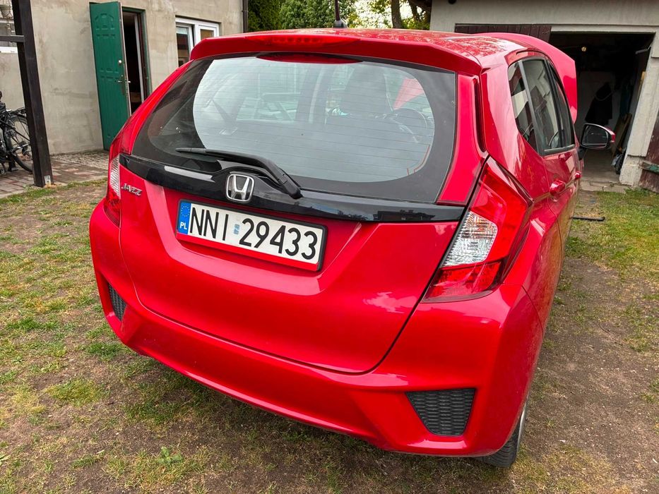 Honda Jazz czerwona prywatnie