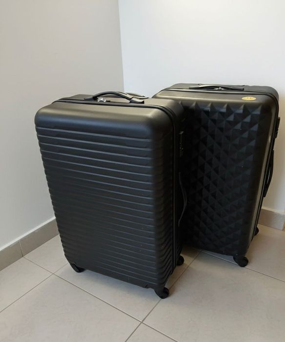 Conjunto de 2 Malas de Viagem Rígidas (Grandes/L) - Como Novas