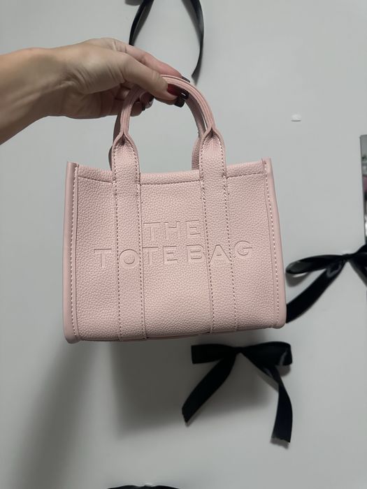 The tote bag rózowa mała torebka