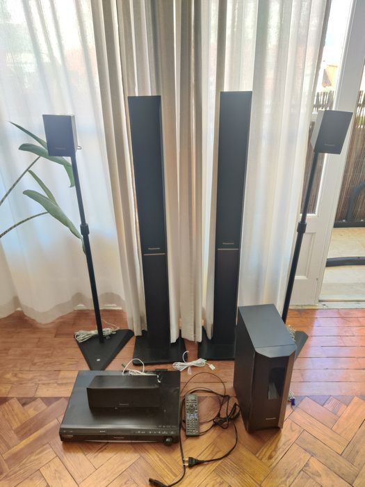 Sound System Set with Speakers and Amplifier64284365217410120