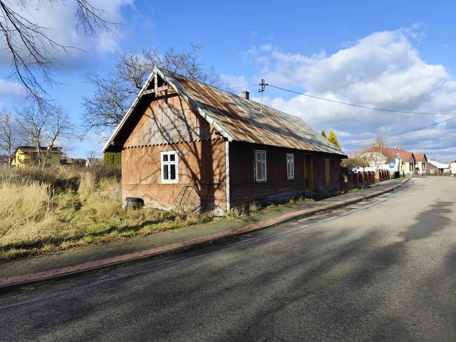 Dom drewniany w Beskidzie Niskim