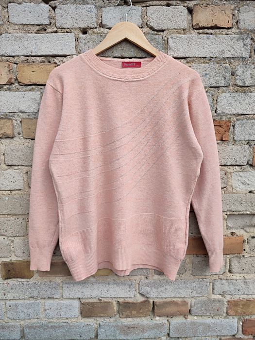 Sweter damski łososiowy
