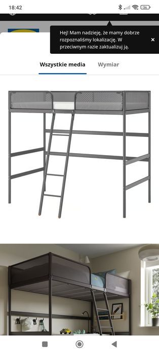 Antresola Ikea tuffing